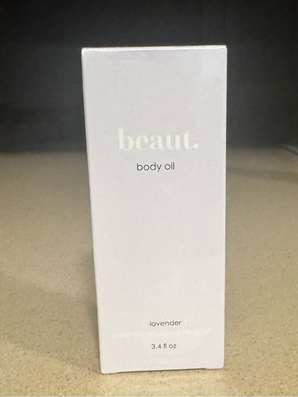 Lavender Body Oil — White